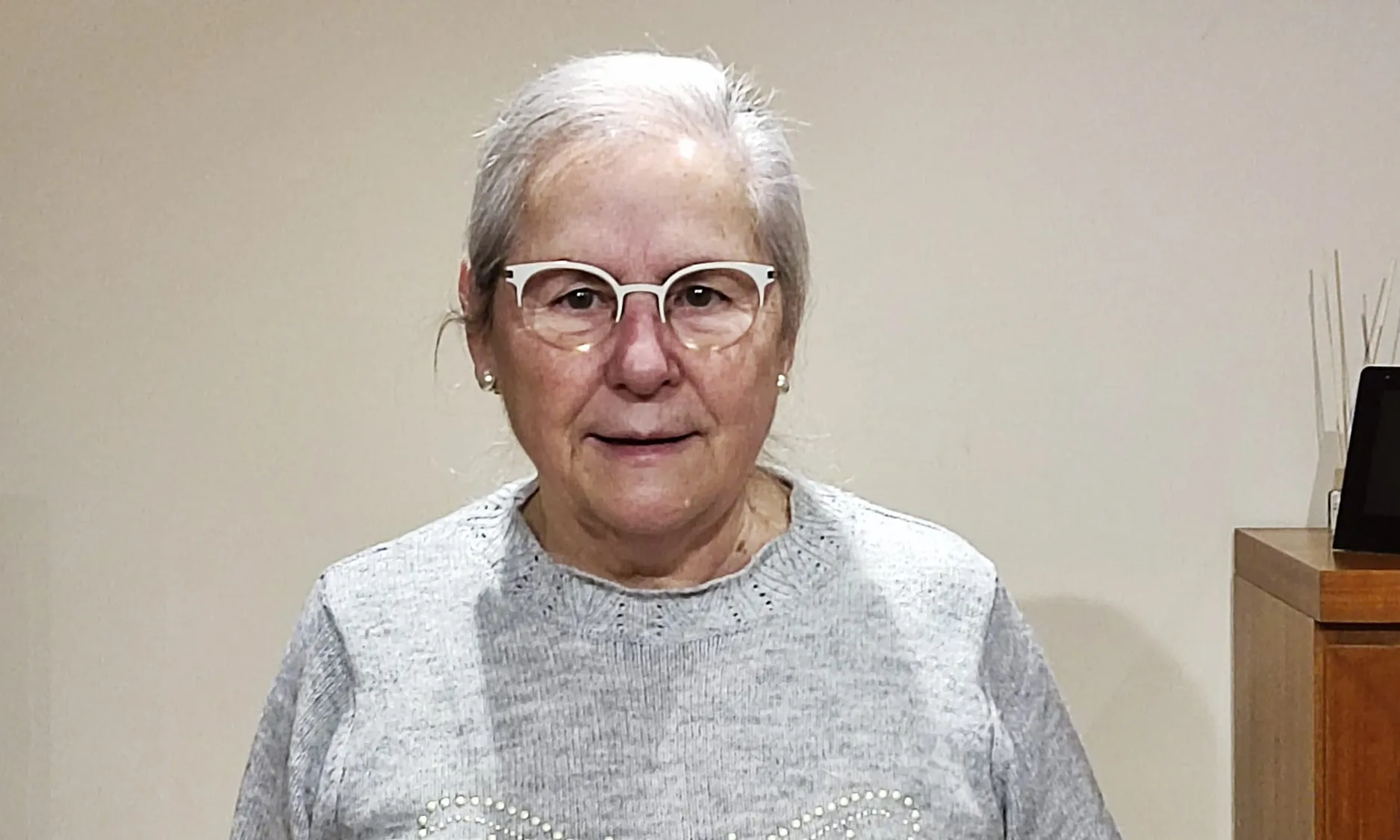 Anna Maria Agustí, presidenta de l'Associació Grups d'Acompanyament al Dol.