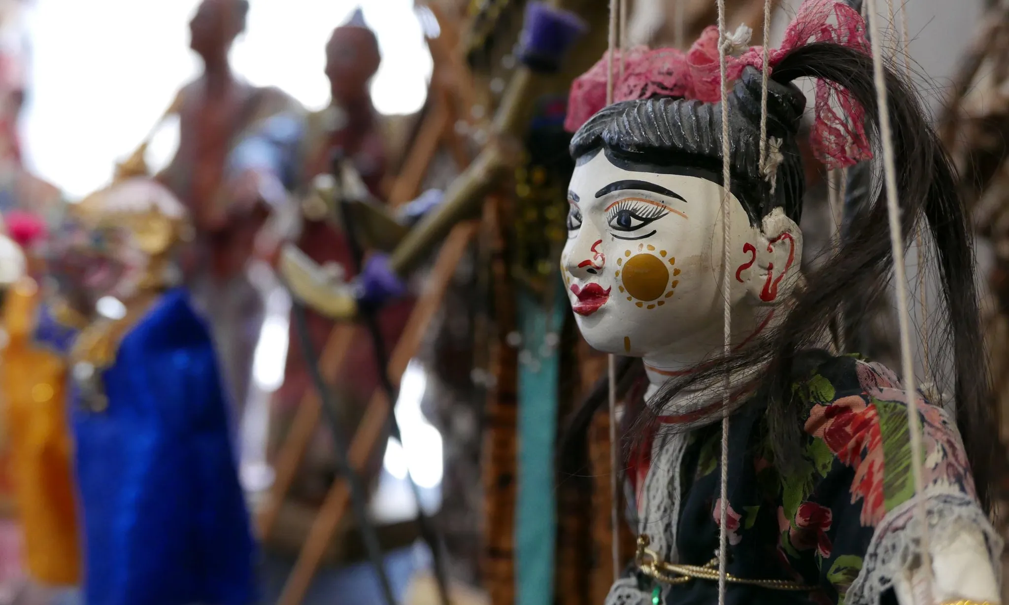 Exposició 'Titelles del Món' amb motiu de la 33a Fira de Titelles.