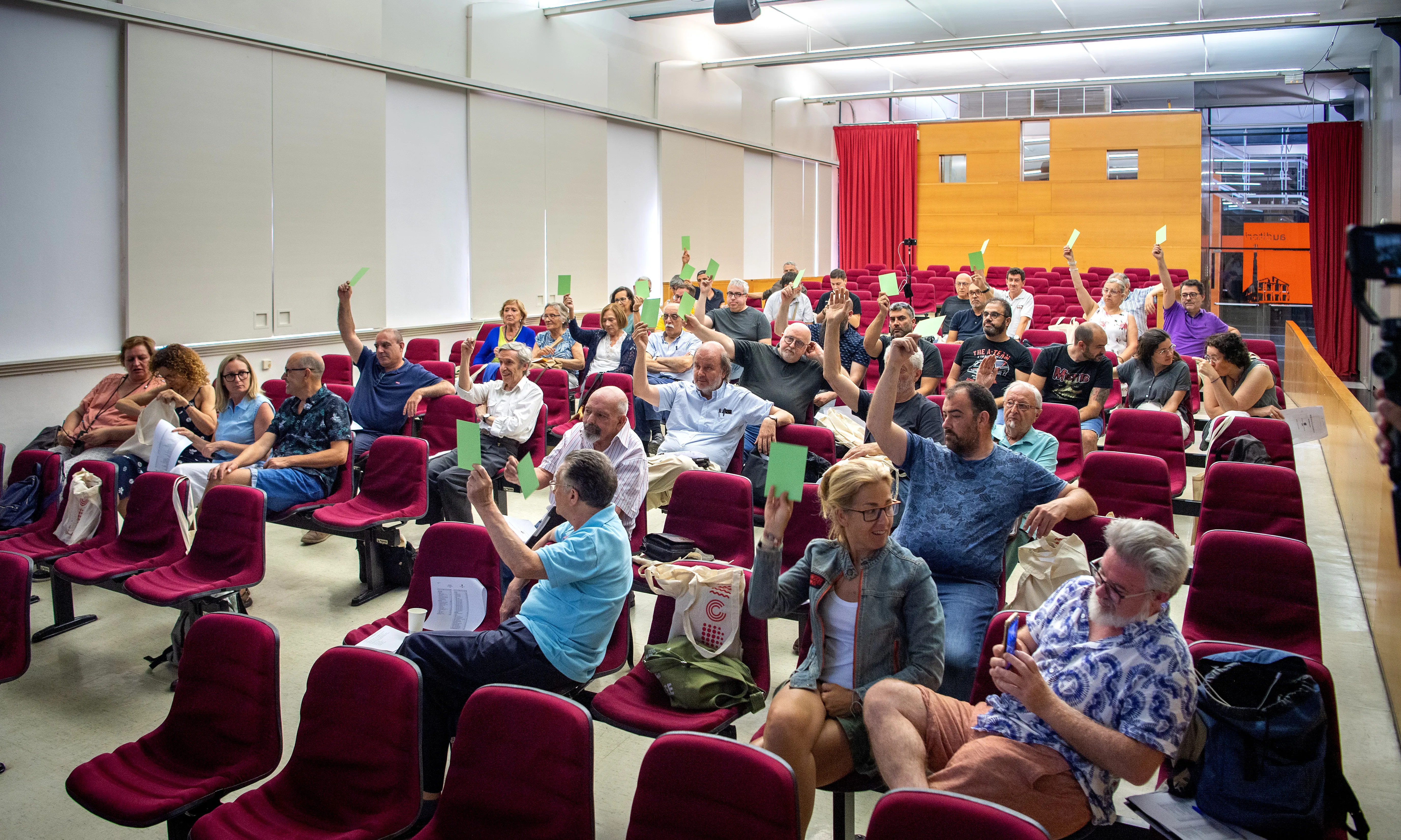 Un dels objectius de la trobada és continuar teixint xarxa entre els cineclubs que hi ha arreu del territori, i posar sobre la taula els projectes en marxa i la seva salut.