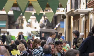 Dinar de Festa de la Primavera de la Barceloneta. Font: Flickr - Ajuntament de Barcelona