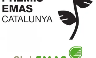 Logotip Premis EMAS Catalunya. Font: Club EMAS