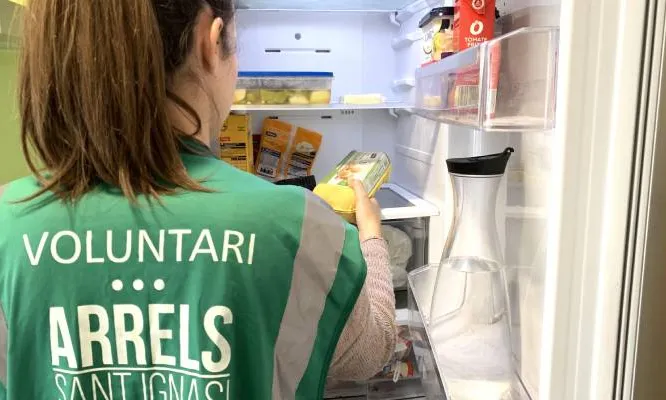 El voluntariat és un element important per a Arrels Sant Ignasi que l'any passat va atendre gairebé 2.400 persones.