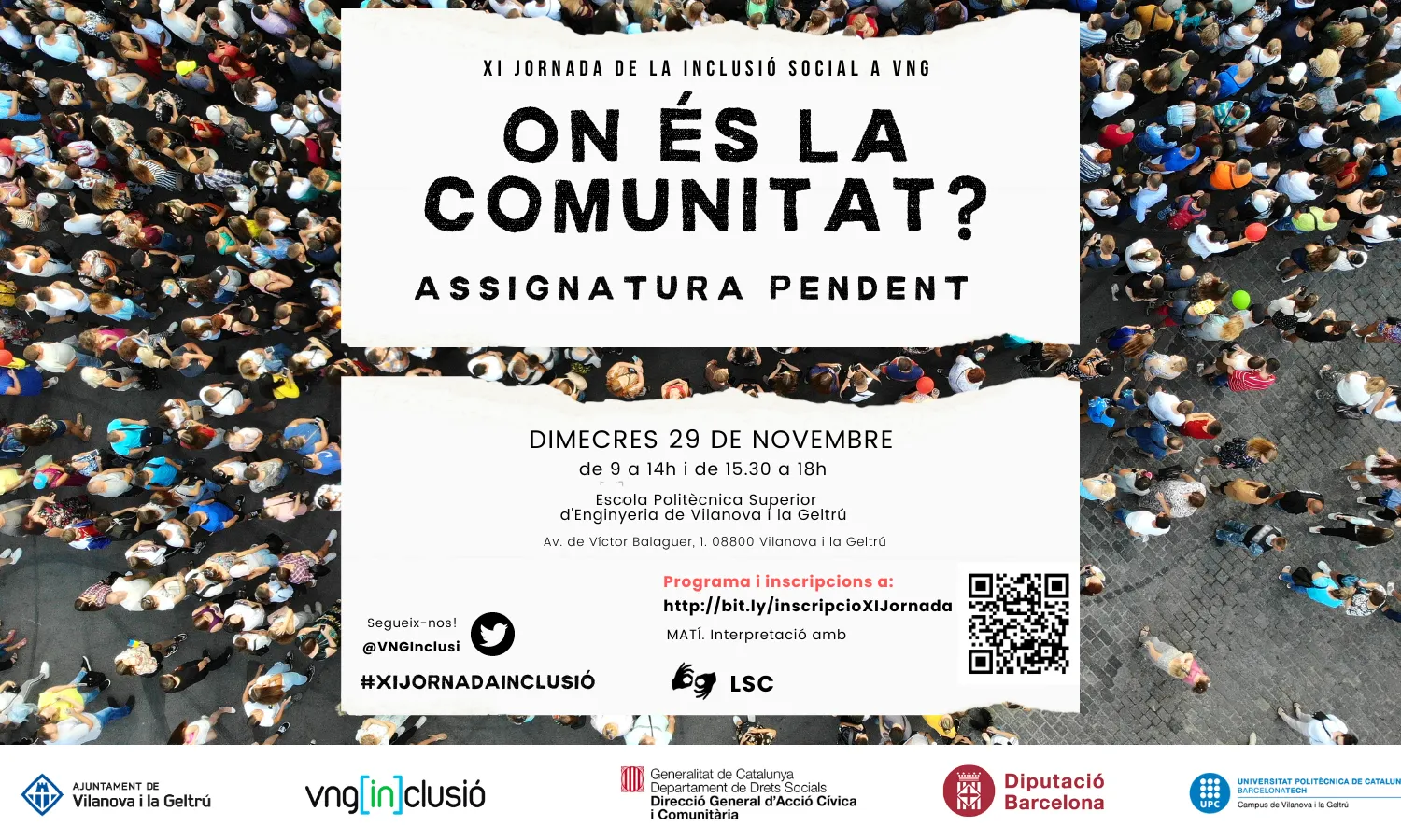 XI Jornada de la Inclusió Social a VNG