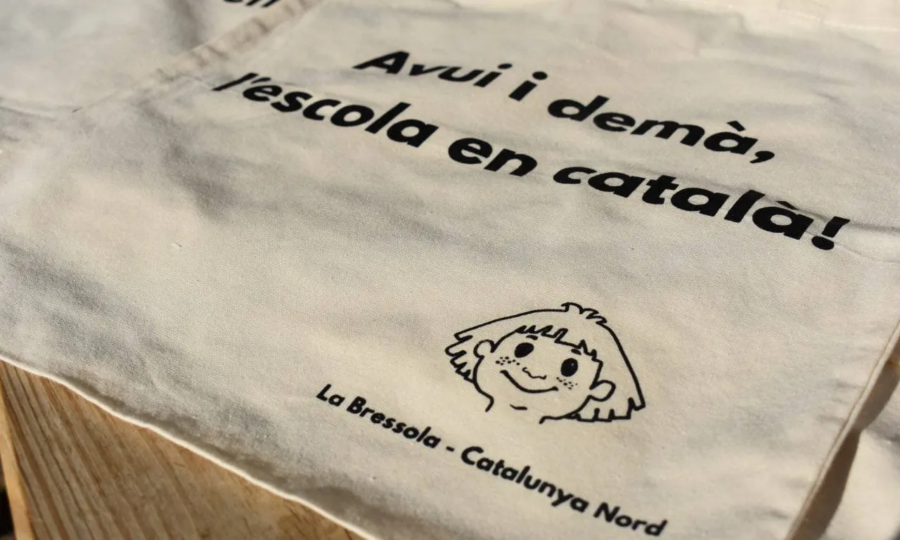 "Avui i demà, l'escola en català" és el lema de La Bressola.