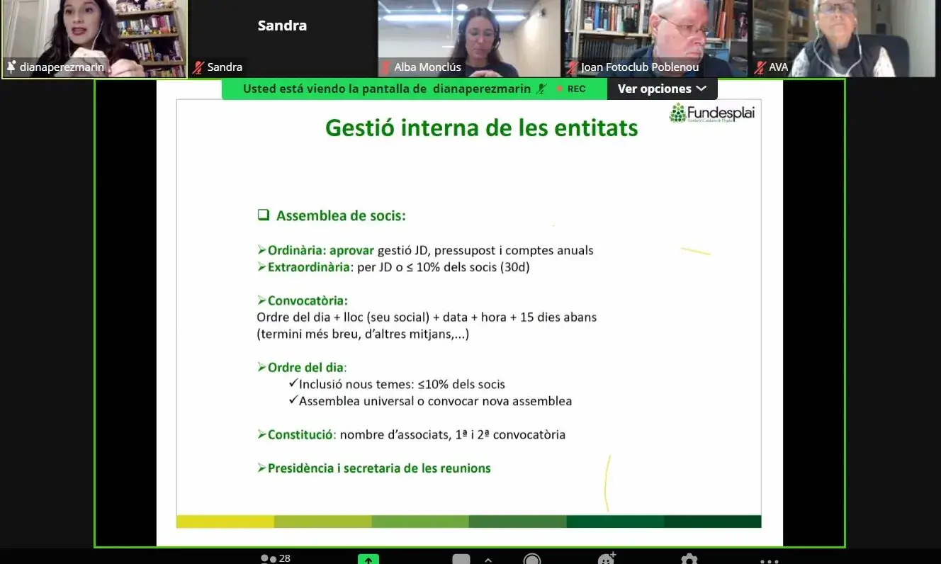 El registre és un tràmit molt important en la constitució d'una entitat.