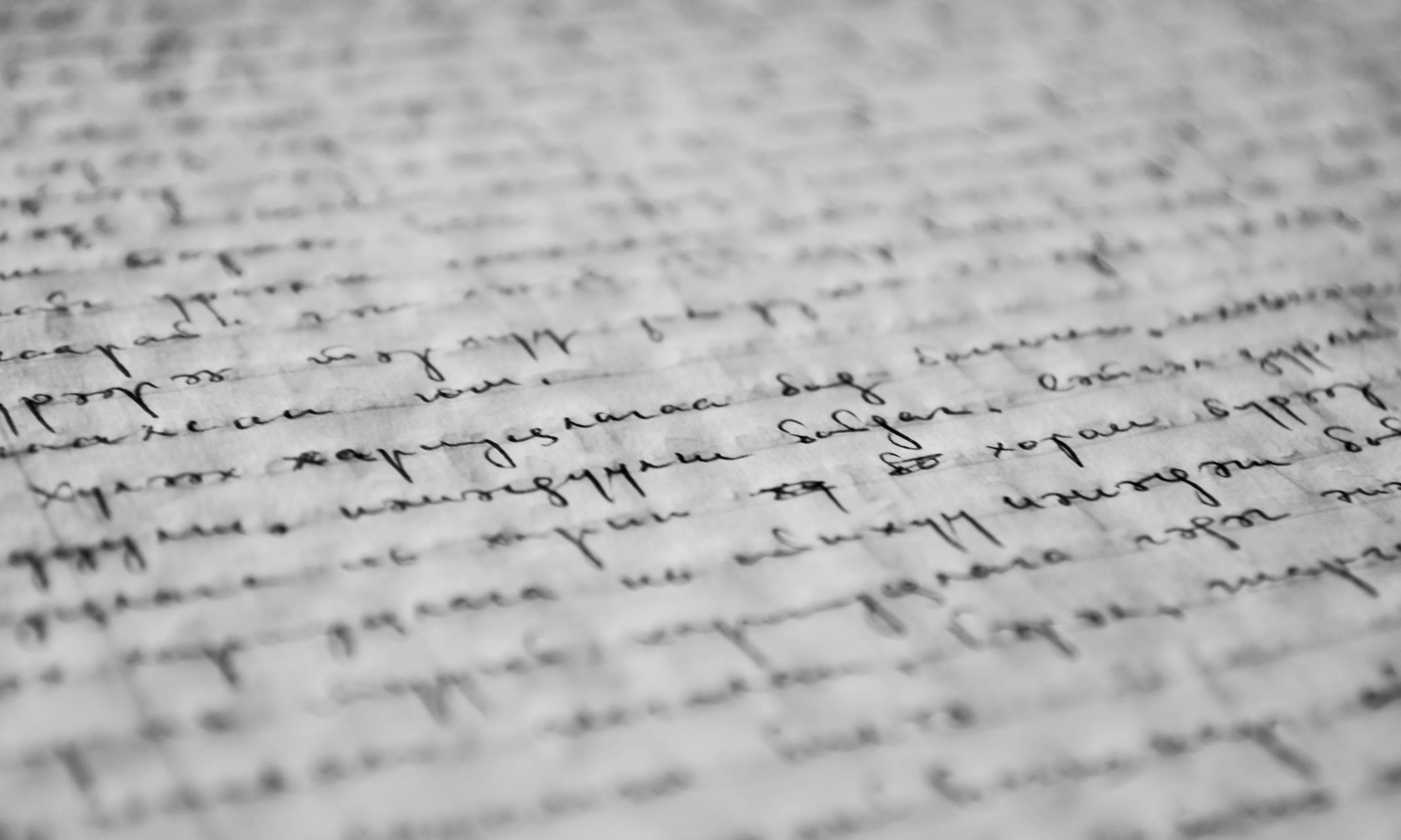Document escrit a mà. Font: Pixabay