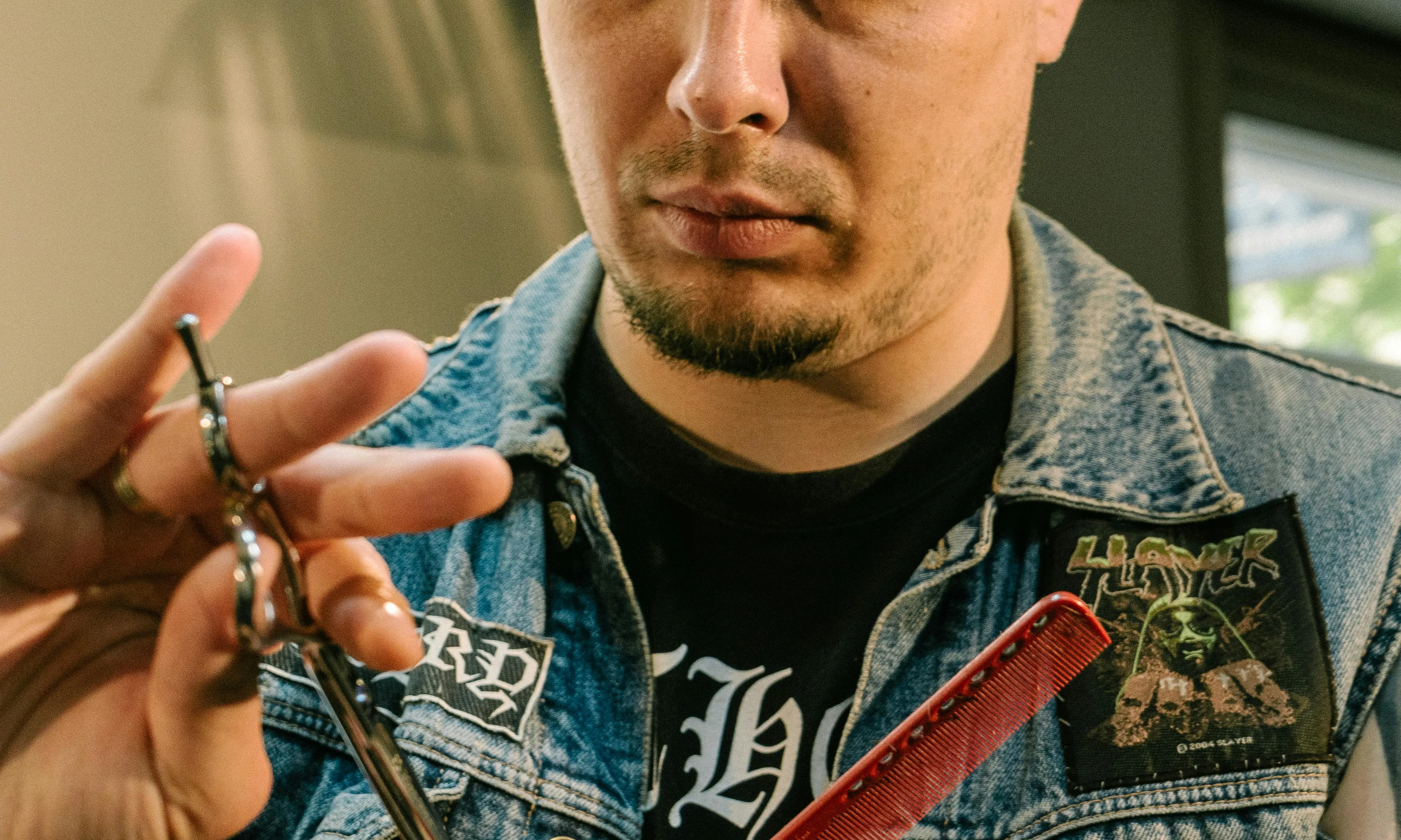 Noi aprenent de barber