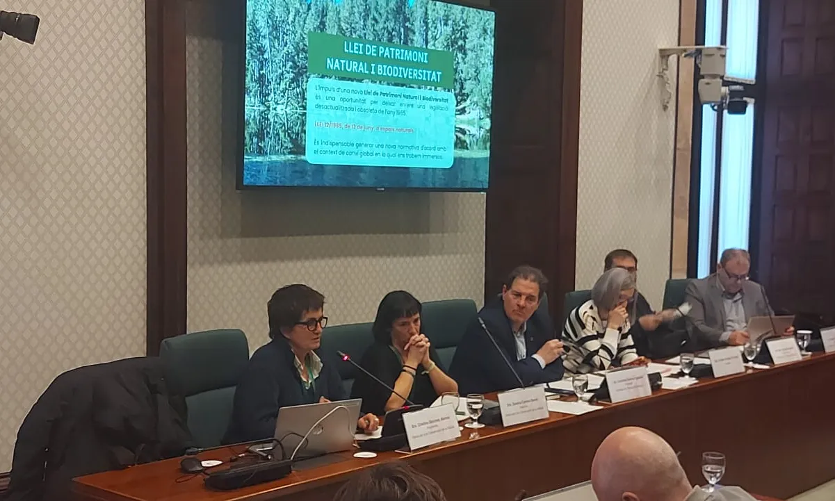 La XCN ha reclamat acció per la natura al Parlament de Catalunya.