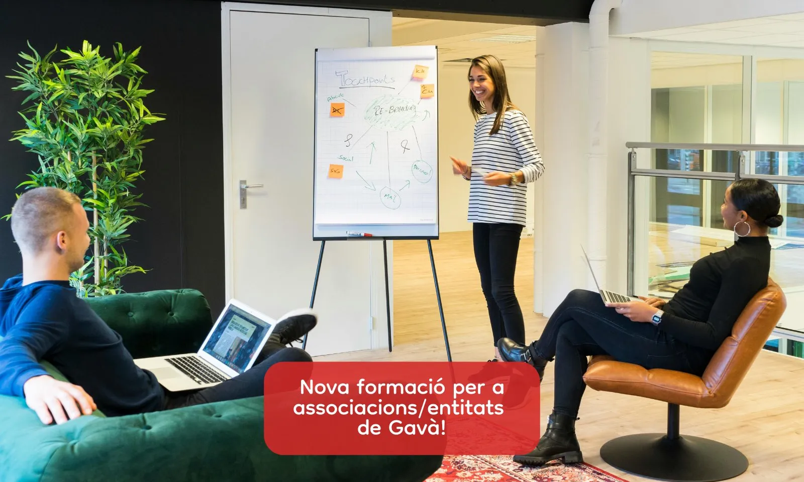 Una societat participativa estimula el teixit associatiu.