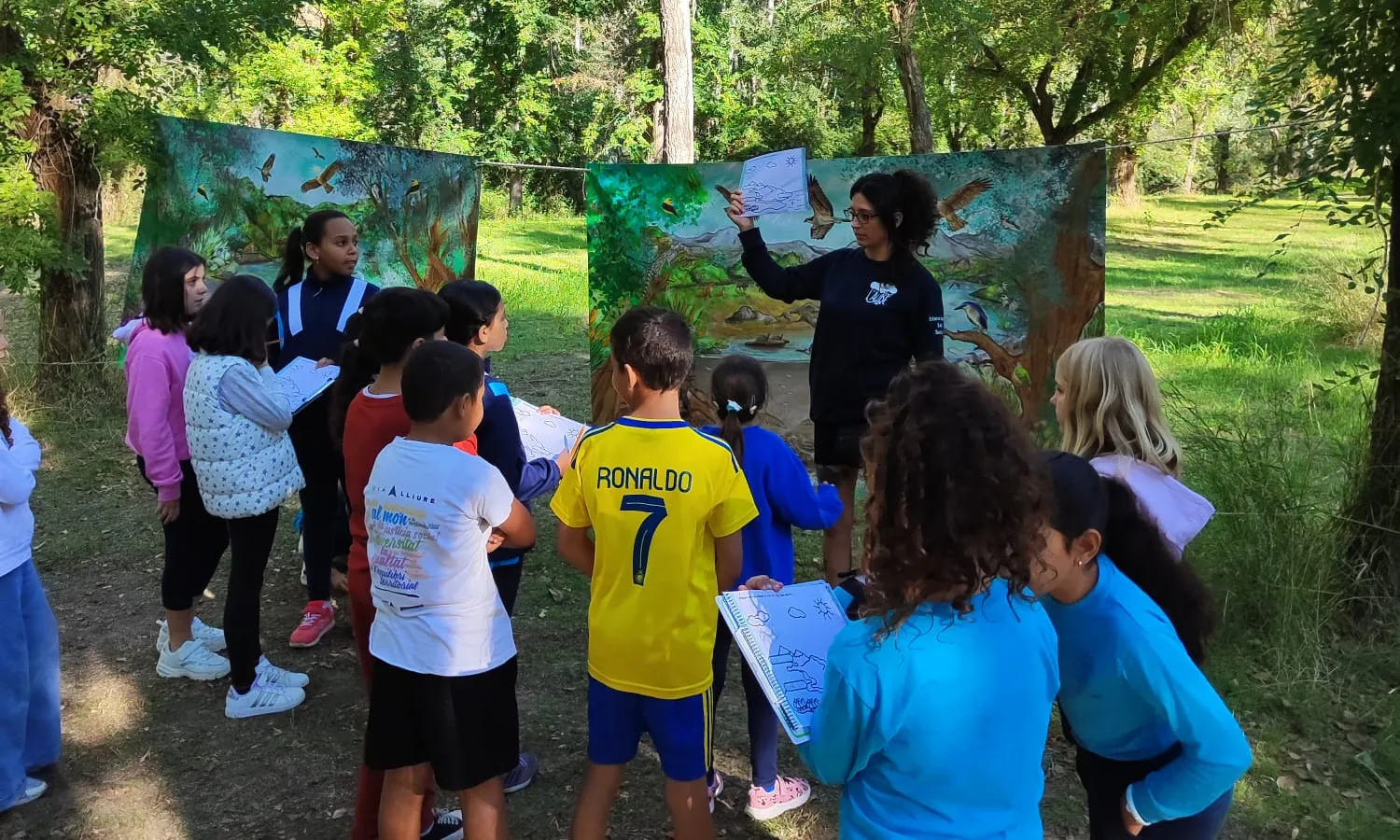 L'educació ambiental és un dels pilars de l'associació ebrenca.
