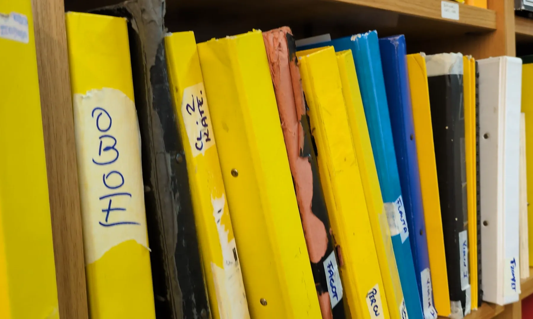 Llibres de música.