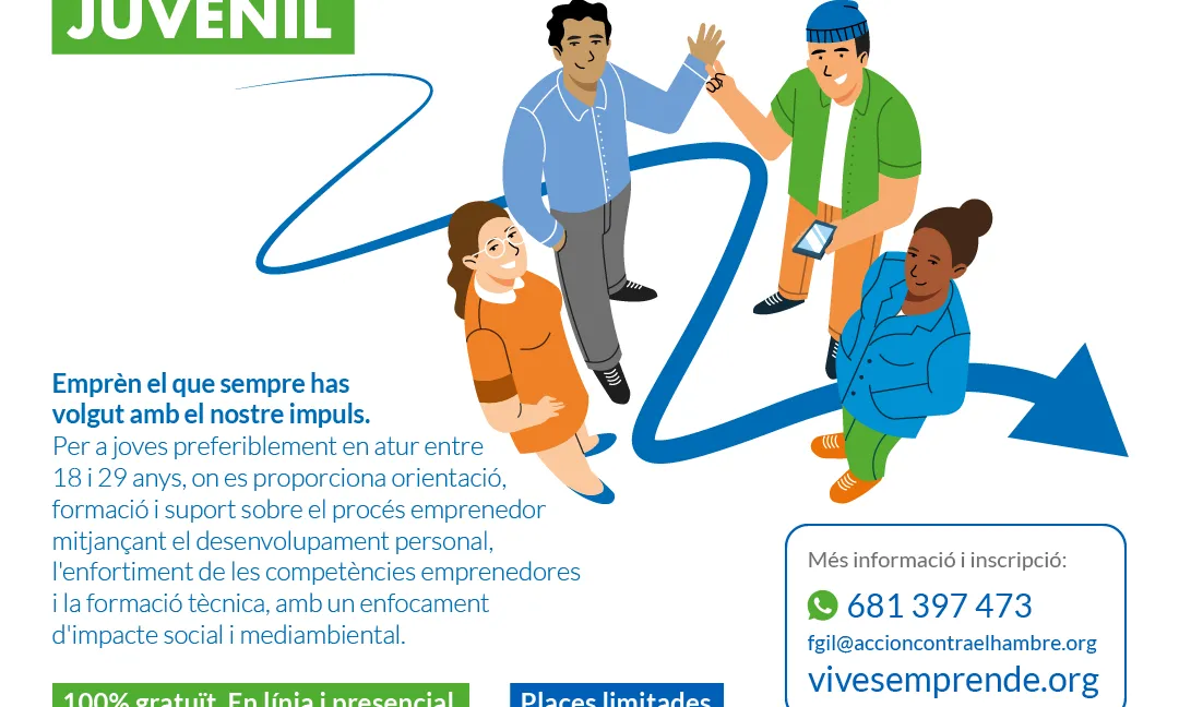 Cartell d'emprenedoria juvenil