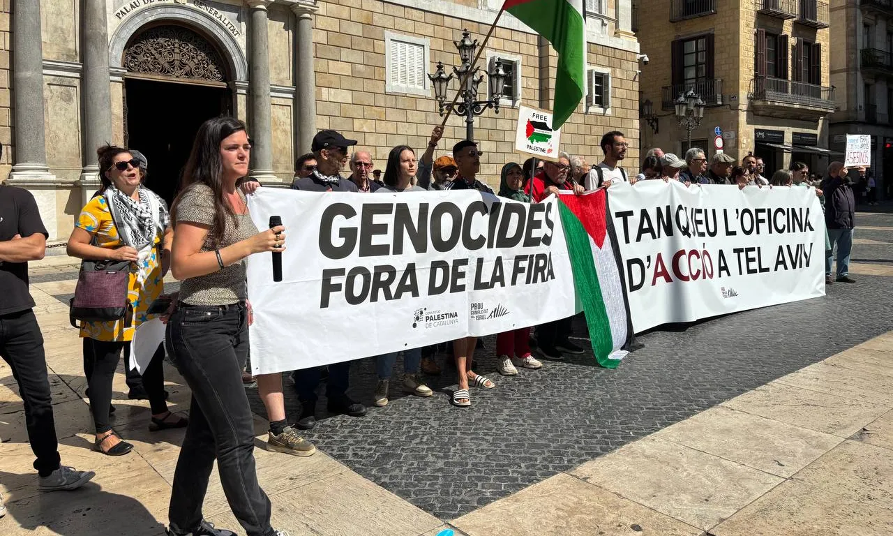 “Les administracions catalanes tenen el deure de posar fi a qualsevol participació directa o indirecta en la perpetuació de l’ocupació de Palestina”, diuen les entitats.