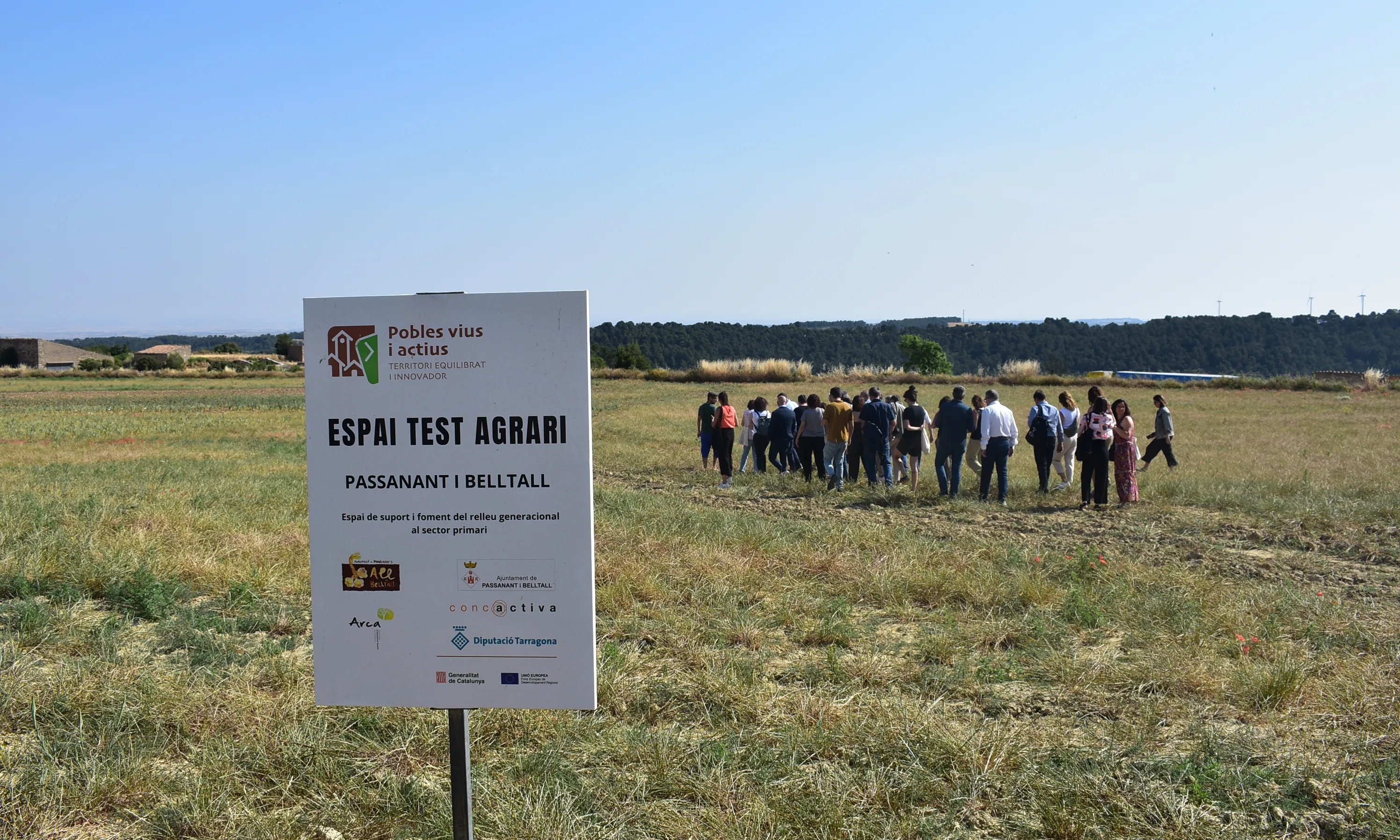 Presentació de la Xarxa d'Espais Test Agraris (XETAC) i Espai Test Agrari de Belltall
