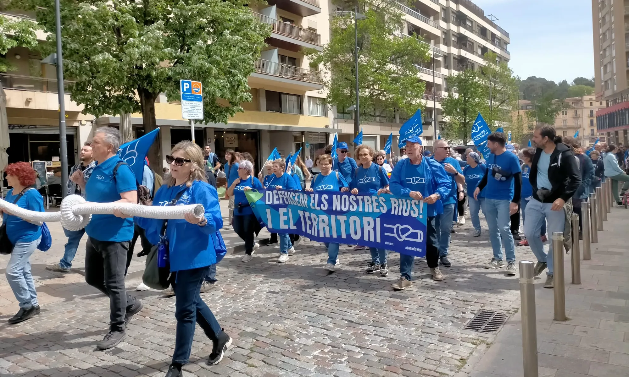 La PDE va articular una mobilització massiva per tombar el Pla Hidrològic Nacional del Govern espanyol.
