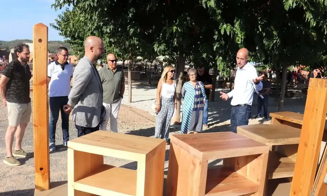 Moment de la segona Trobada Cultural d’Artesans de PACAT i de l’Associacionisme Local, celebrada a Cervià de les Garrigues.