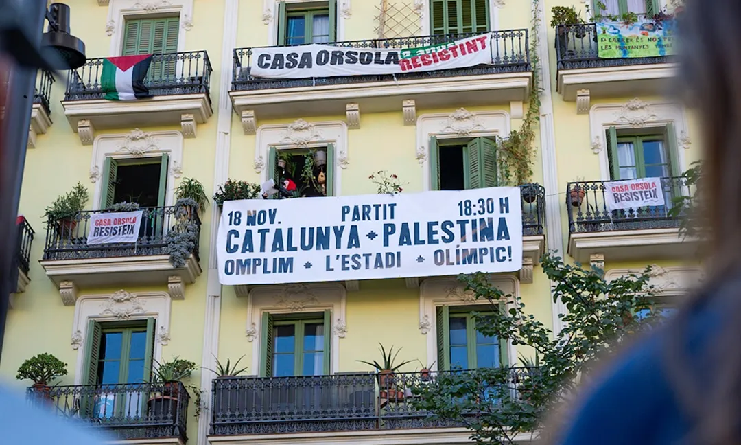 La campanya internacional 'Act X Palestine' presenta un programa farcit d’actes polítics, culturals i esportius.