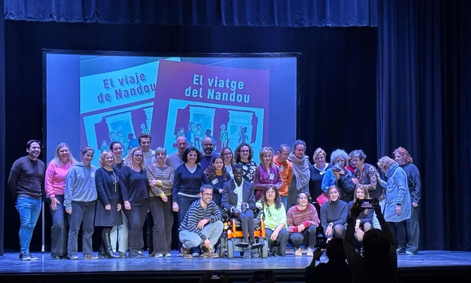 ‘El viatge del Nandou’ denuncia un món que encara no és accessible per a totes les persones.