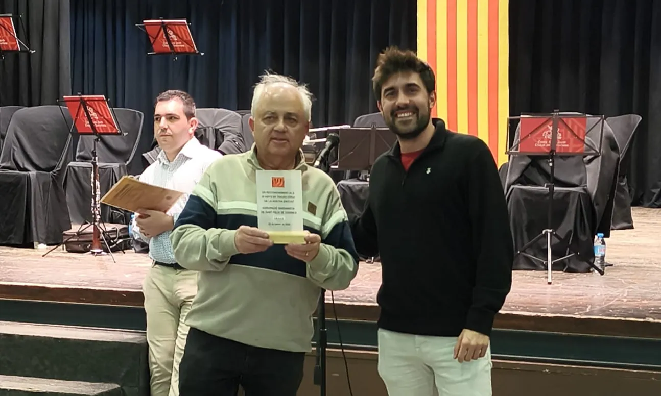 L'Antoni Capdevila és president de l'Agrupació Sardanista Sant Feliu de Codines.