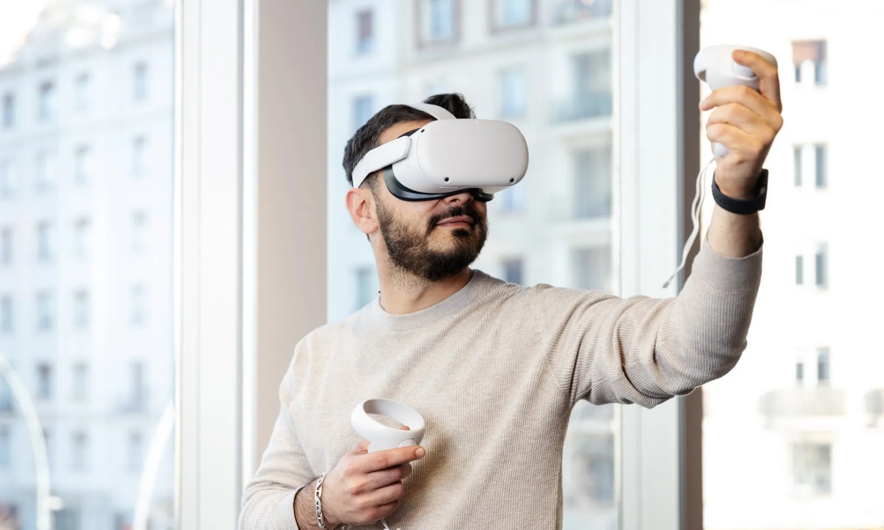 Una persona que juga amb la IA.