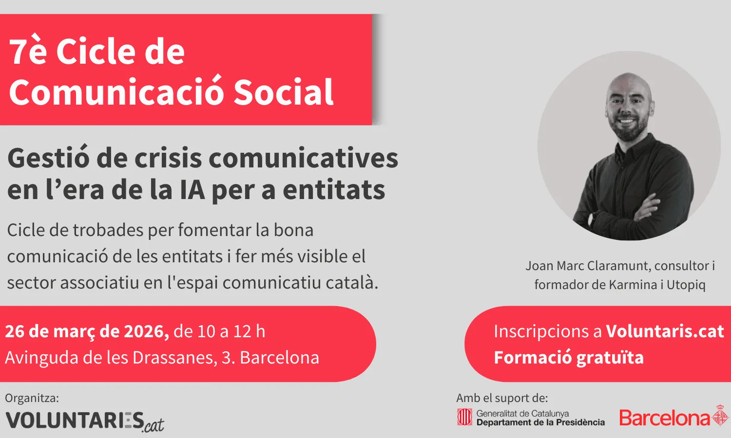 Cartell promocional de la trobada