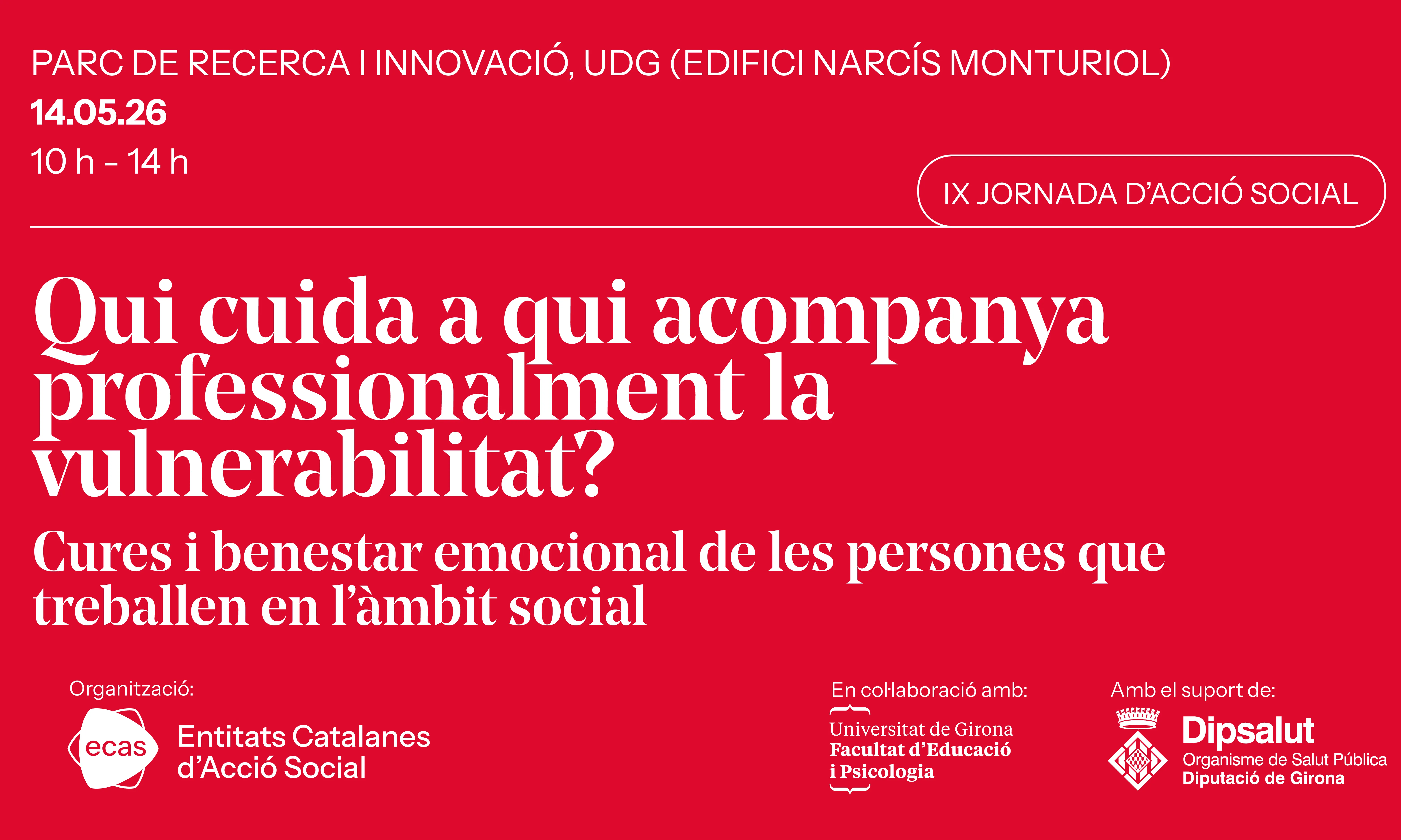 Cartell promocional de la jornada