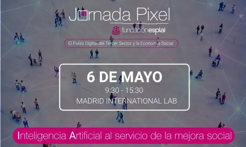 Imatge del cartell oficial de la Jornada Píxel 2026