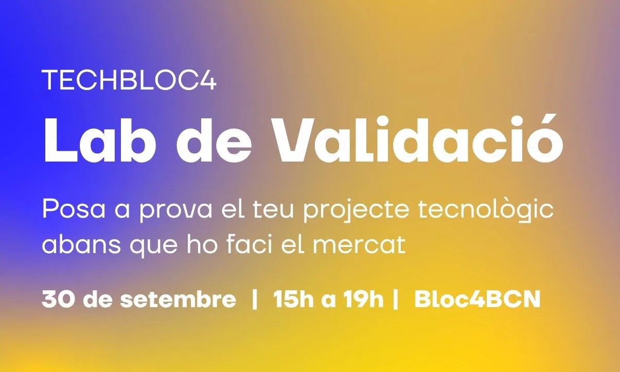 Techbloc4: Lab de validació