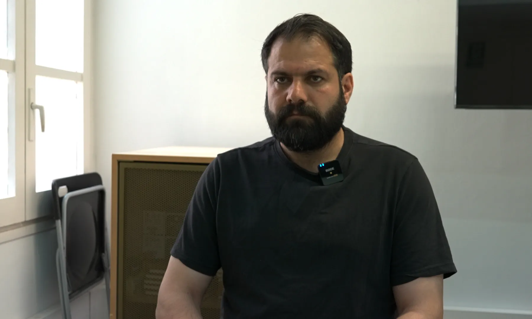 Jenkidar Shikhdmmar, activista i representat de Rojava a l'Estat espanyol.