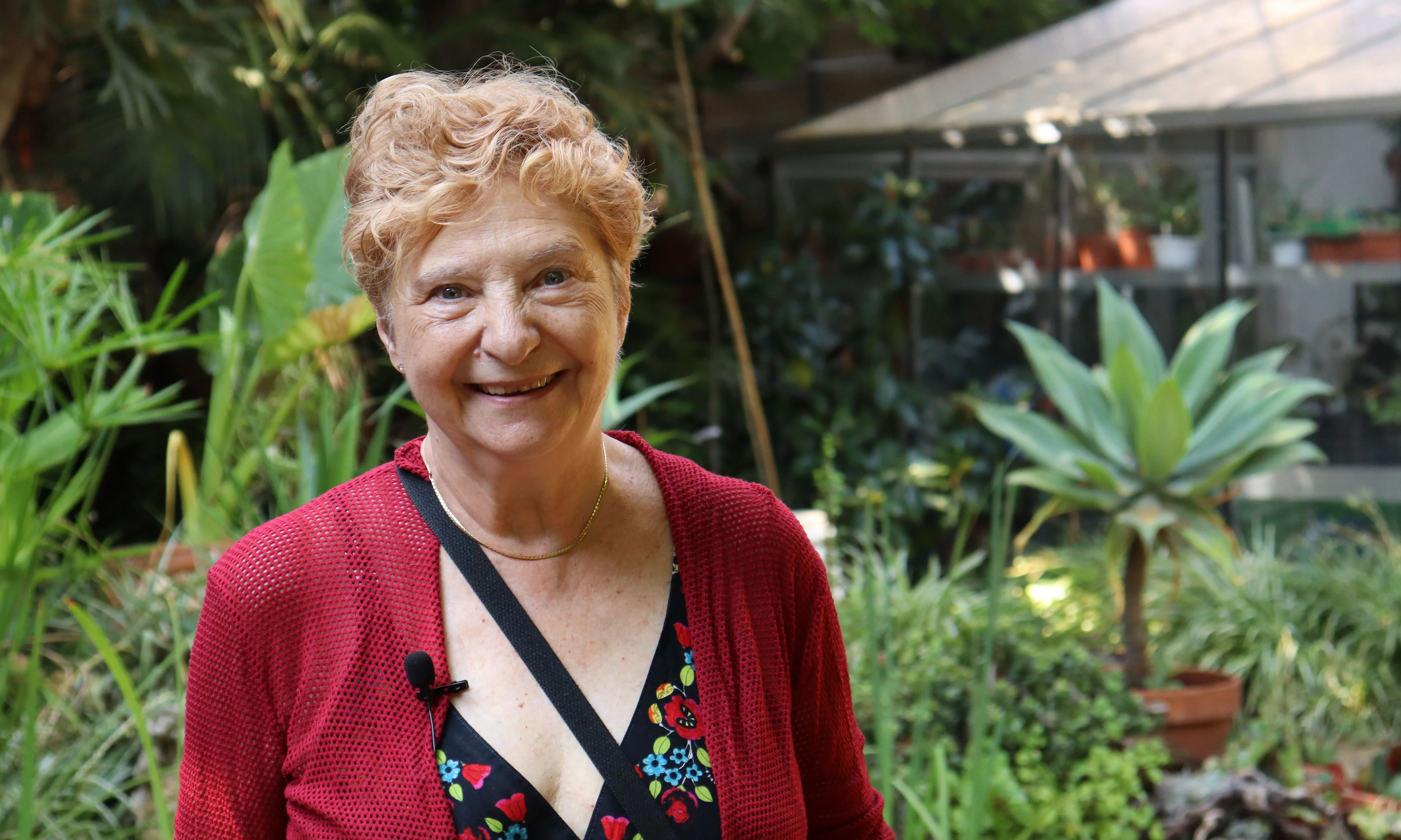Dolors Perich, vicepresidenta de l’Associació Salvem el Jardí 2014. 