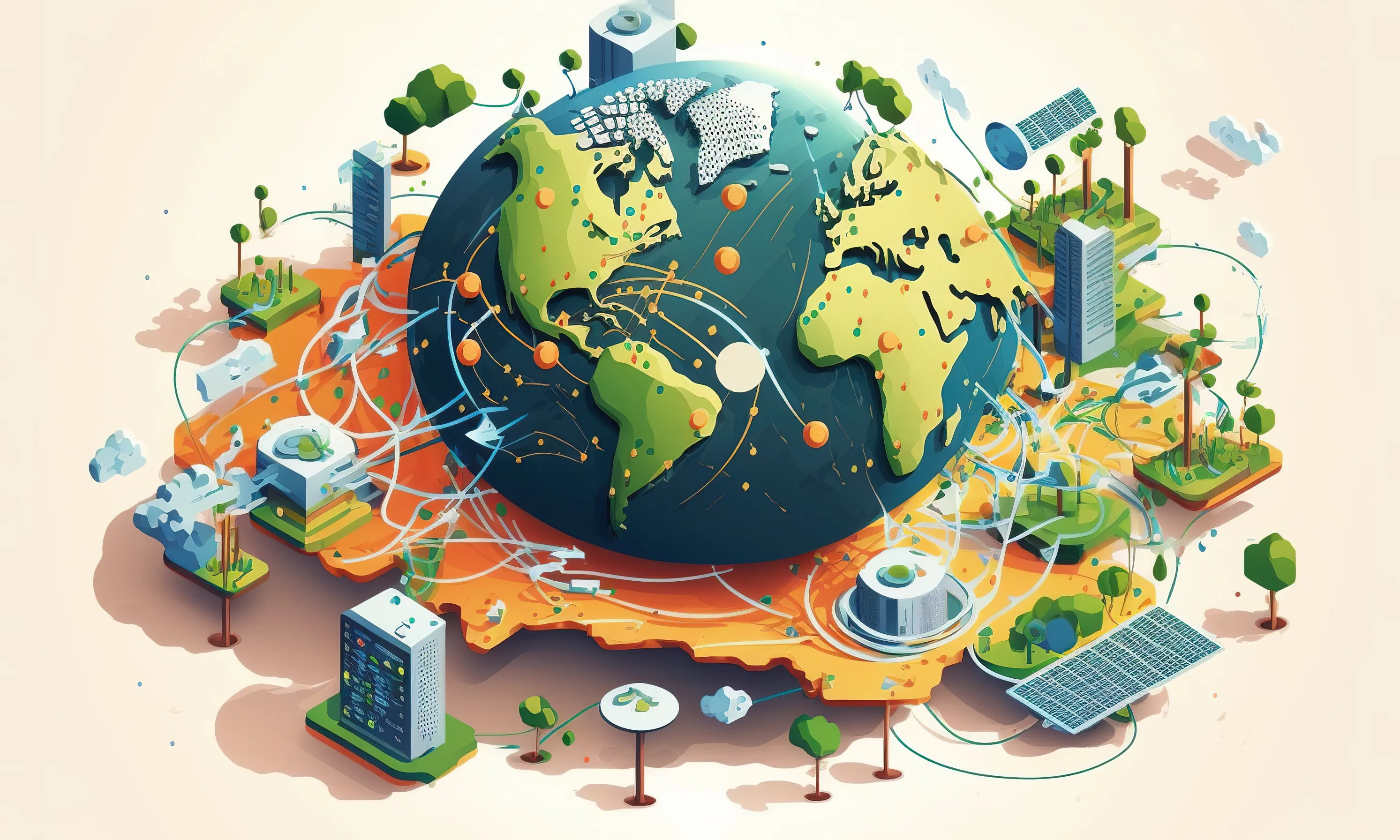 Internet va crear-se com a espai comunitari, però, des de fa ja uns anys, respòn a altres lògiques molt més centrades en el benefici econòmic.