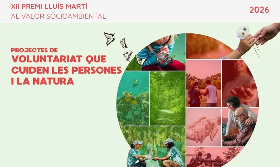 Cartell Premi Lluís Martí al Valor Socioambiental, 2026
