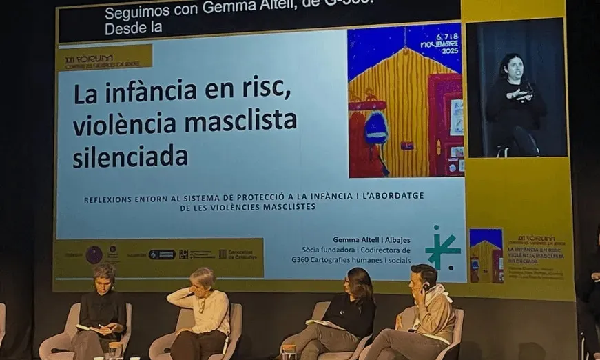 Imatge del Fòrum Contra les Violències de Gènere
